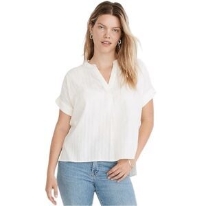 Madewell White Blouse